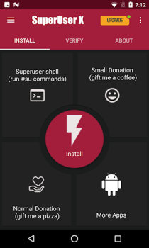 Descargar Superuser X Free Root Negocio para Android captura de pantalla 2