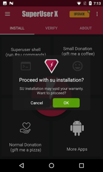Descargar Superuser X Free Root Negocio para Android captura de pantalla 3