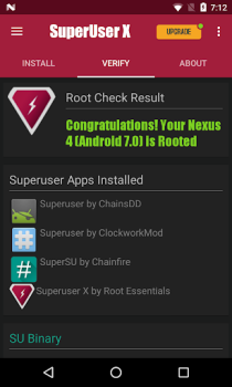Descargar Superuser X Free Root Negocio para Android captura de pantalla 4