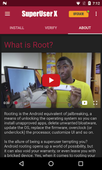 Descargar Superuser X Free Root Negocio para Android captura de pantalla 5
