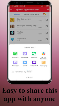 Descargar System App Uninstaller – App r Herramientas para Android captura de pantalla 5