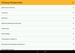 Descargar Sistema periódico Educación para Android captura de pantalla 7