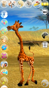 Descargar Hablando George La jirafa Simuladores para Android captura de pantalla 7