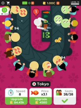 Descargar Sushi Bar Idle Simuladores para Android captura de pantalla 6