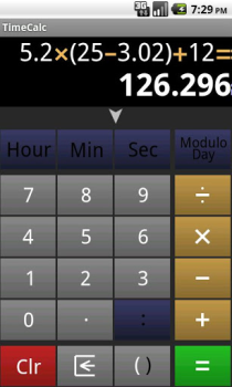 Descargar Time Calculator Herramientas para Android captura de pantalla 2
