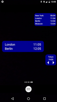 Descargar Reloj mundial y widget Trabajo para Android captura de pantalla 2