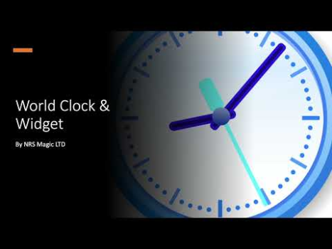 Descargar Reloj mundial y widget Trabajo para Android captura de pantalla 5