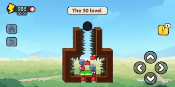 Descargar Serpiente manzana codiciosa Juegos casuales para Android captura de pantalla 2