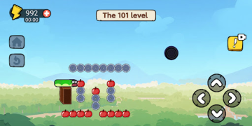 Descargar Serpiente manzana codiciosa Juegos casuales para Android captura de pantalla 3