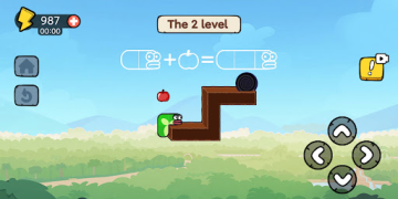 Descargar Serpiente manzana codiciosa Juegos casuales para Android captura de pantalla 7