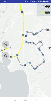 Descargar Транспорт Новосибирска Mapas y navegación para Android captura de pantalla 3