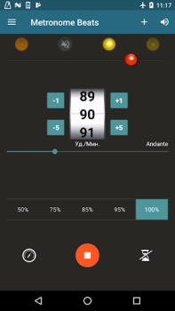 Descargar Metrónomo Beats Música y audio para Android captura de pantalla 2