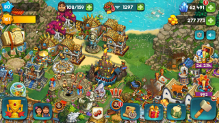 Descargar The Tribez: Build a Village Simuladores para Android captura de pantalla 5