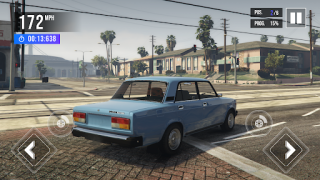 Descargar VAZ 2107 Russian Car Simulator Simuladores para Android captura de pantalla 6