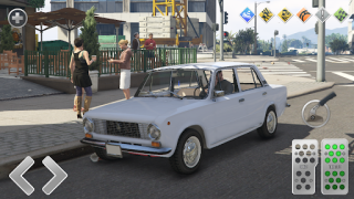 Descargar VAZ 2101: Soviet Era Simulator Raza para Android captura de pantalla 3