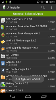 Descargar Desinstalador (Uninstaller) Trabajo para Android captura de pantalla 2
