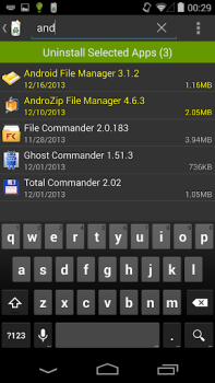 Descargar Desinstalador (Uninstaller) Trabajo para Android captura de pantalla 4