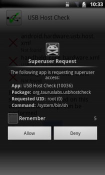 Descargar USB Host Check Herramientas para Android captura de pantalla 2