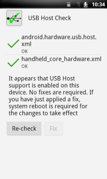 Descargar USB Host Check Herramientas para Android captura de pantalla 3