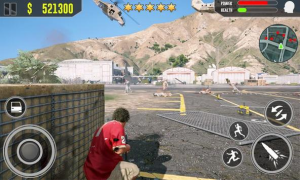 Descargar Gangster Fight - Vegas Crime S Simuladores para Android captura de pantalla 3