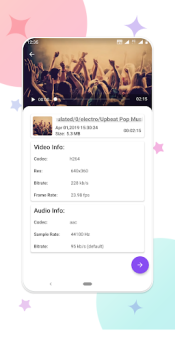 Descargar Video Converter Editores y reproductores de video para Android captura de pantalla 3