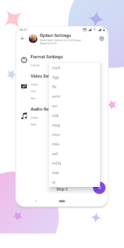 Descargar Video Converter Editores y reproductores de video para Android captura de pantalla 4