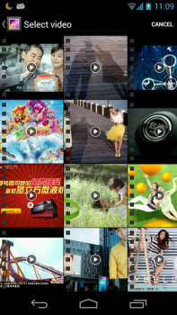 Descargar Creador de videos con música Editores y reproductores de video para Android captura de pantalla 2