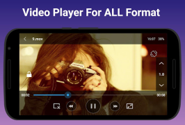 Descargar Видео проигрыватель Editores y reproductores de video para Android captura de pantalla 2