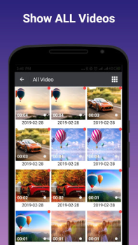Descargar Видео проигрыватель Editores y reproductores de video para Android captura de pantalla 5