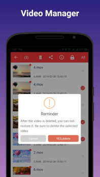 Descargar Видео проигрыватель Editores y reproductores de video para Android captura de pantalla 7