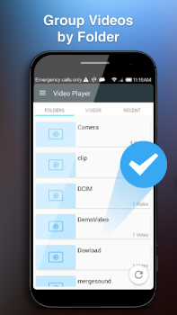Descargar Video Player para Android Editores y reproductores de video para Android captura de pantalla 4