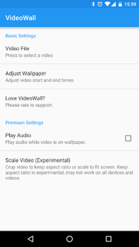 Descargar VideoWall - Video Wallpaper Personalización para Android captura de pantalla 2