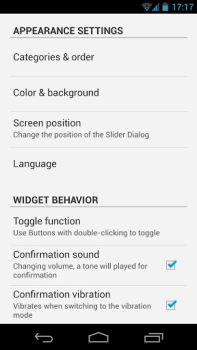 Descargar Slider Widget - Volumen Herramientas para Android captura de pantalla 5