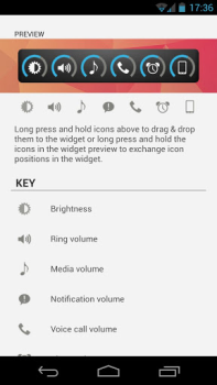 Descargar Slider Widget - Volumen Herramientas para Android captura de pantalla 6