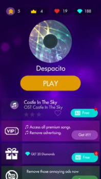 Descargar Piano Solo - Magic Dream tiles Música para Android captura de pantalla 5
