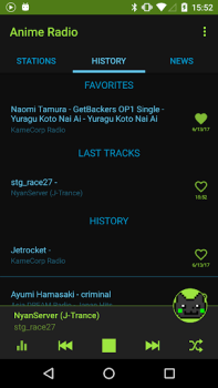 Descargar Anime Music Radio J-pop J-rock Música y audio para Android captura de pantalla 4