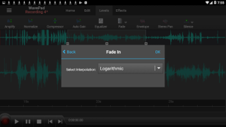 Descargar WavePad Audio Editor Música y audio para Android captura de pantalla 3