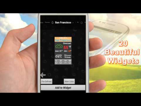 Descargar Weather Clock Clima para Android captura de pantalla 8