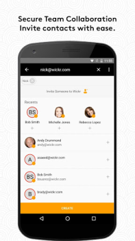 Descargar Wickr Me – Private Messenger Social para Android captura de pantalla 3