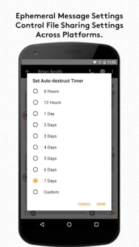 Descargar Wickr Me – Private Messenger Social para Android captura de pantalla 4