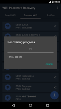 Descargar WiFi Password Recovery Herramientas para Android captura de pantalla 4