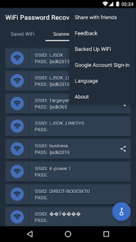 Descargar WiFi Password Recovery Herramientas para Android captura de pantalla 6