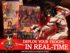 Descargar Attack on Titan TACTICS Simuladores para Android captura de pantalla 3