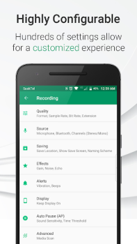 Descargar Grabadora de voz Parrot Herramientas para Android captura de pantalla 3
