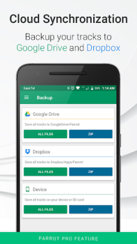 Descargar Grabadora de voz Parrot Herramientas para Android captura de pantalla 6