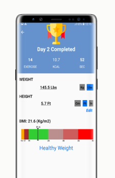 Descargar Ejercicios en casa sin equipo Salud y estado fisico para Android captura de pantalla 5