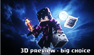 Descargar Skins Master for Minecraft PE Entretenimiento para Android captura de pantalla 3