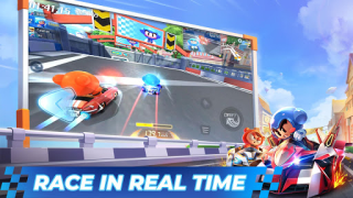 Descargar KartRider Rush+ Raza para Android captura de pantalla 2