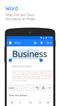 Descargar Polaris Office - Edit,View,PDF Trabajo para Android captura de pantalla 2