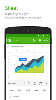 Descargar Polaris Office - Edit,View,PDF Trabajo para Android captura de pantalla 3
